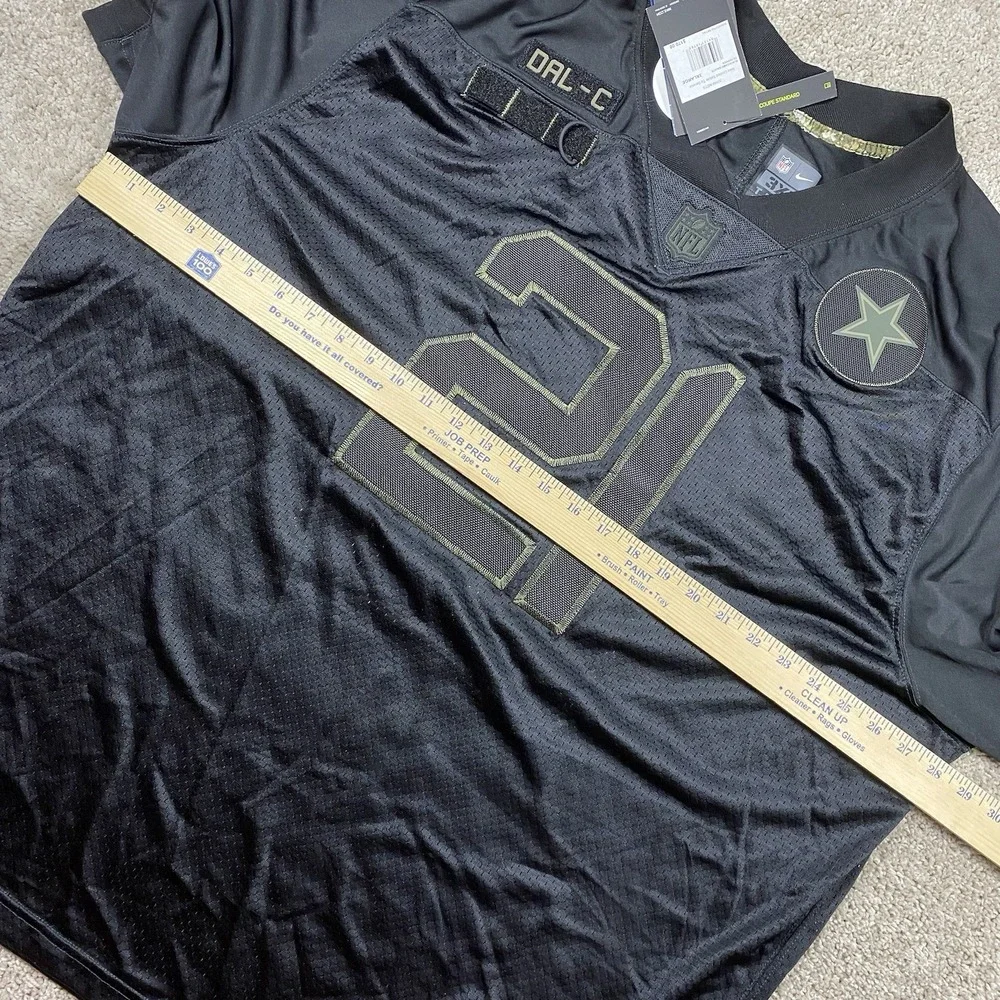 NEW‎ Nike Ezekiel Elliott Jersey #21 Salute to Service Cowboys NFL Mens 3XL $170 - Picture 4 of 9